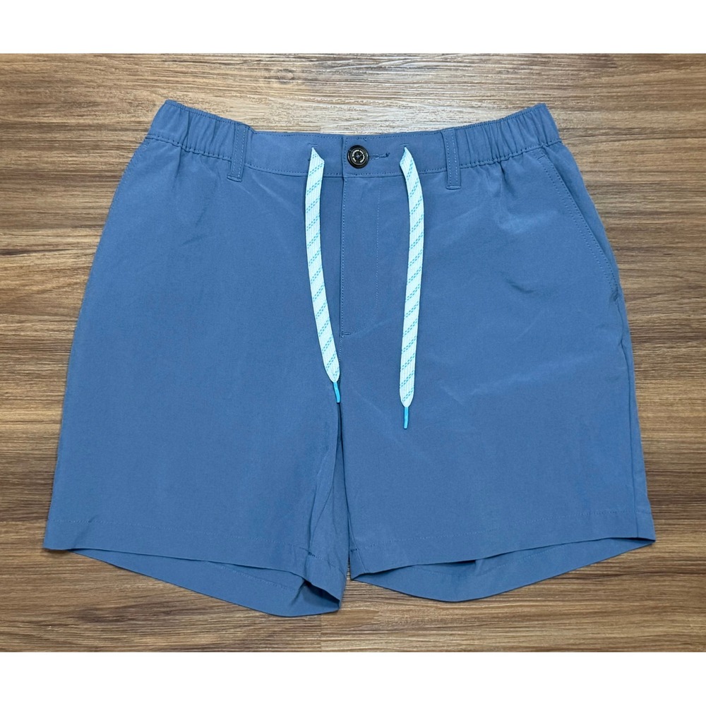 Chubbies Everywear 6" Hybrid Performance Shorts Mens Blue Grey Sz M Drawstring